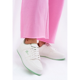Zapatillas de deporte femenino Big Star RR274A246 Sistema de alta poli Sistema blanco 2