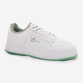 Zapatillas de deporte femenino Big Star RR274A246 Sistema de alta poli Sistema blanco 4