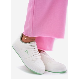 Zapatillas de deporte femenino Big Star RR274A246 Sistema de alta poli Sistema blanco 1