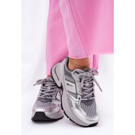 Zapatillas de deporte femenino Big Star RR274A193 Gray gris 11