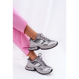 Zapatillas de deporte femenino Big Star RR274A193 Gray gris 17