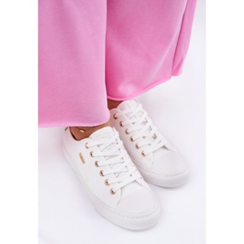 Zapatillas de deporte de material para mujeres Big Star RR274766 White blanco 6