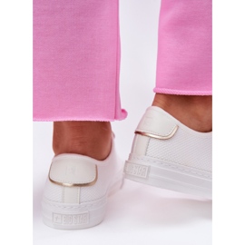 Zapatillas de deporte de material para mujeres Big Star RR274766 White blanco 10