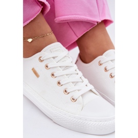 Zapatillas de deporte de material para mujeres Big Star RR274766 White blanco 2
