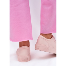 Zapatillas de deporte de material para mujeres Big Star RR274404 Pink rosado 8