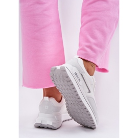 Zapatillas de deporte femenino Big Star RR274A213 Sistema de alta poli Sistema blanco 6