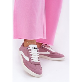 Zapatillas de deporte para mujeres Lee Lian Women Low 50251005.72g Purple violeta 10