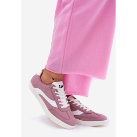 Zapatillas de deporte para mujeres Lee Lian Women Low 50251005.72g Purple violeta 1
