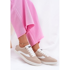 Zapatillas para mujeres Lee Lian Women Low 50251005.33f beige 11