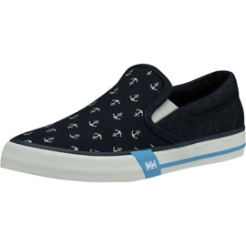 Zapatillas de deporte femeninas Helly Hansen Copenhague Slip-On 11485 597 azul 1