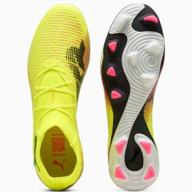 Puma Future 8 Pro FG/AG 108139-03 Zapatos de fútbol amarillo 2