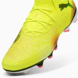 Puma Future 8 Pro FG/AG 108139-03 Zapatos de fútbol amarillo 3