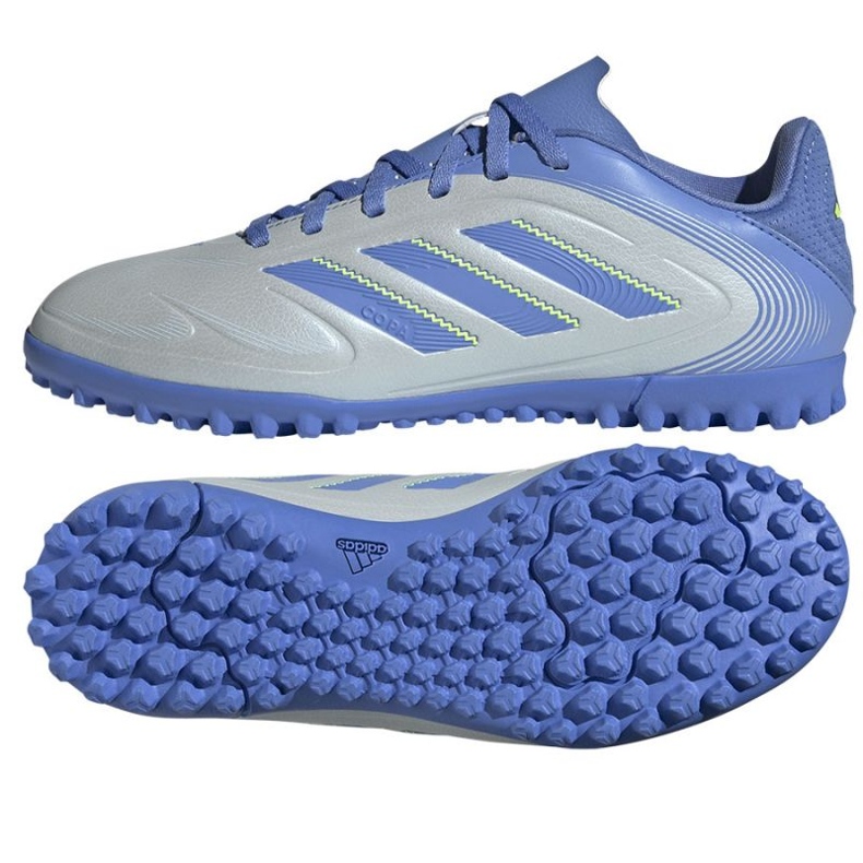 Adidas Copa Pure III Club TF IE1186 Zapatos de fútbol azul 1