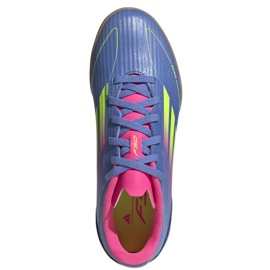 Adidas F50 League en zapatos de fútbol IE3749 azul 2