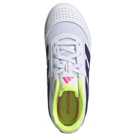 Adidas Predator Club Sala en ID3804 Zapatos de fútbol blanco 2