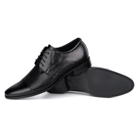 Olivier Elegantes zapatos de cuero para hombres 288t2 negro 4