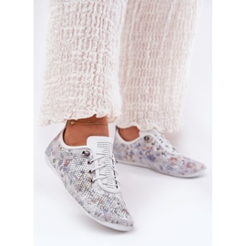 Zapatos de mujer hechos de Artiker de cuero natural 56C2688 White blanco 2