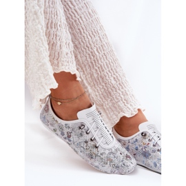 Zapatos de mujer hechos de Artiker de cuero natural 56C2688 White blanco 5