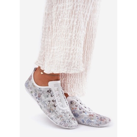 Zapatos de mujer hechos de Artiker de cuero natural 56C2688 White blanco 1