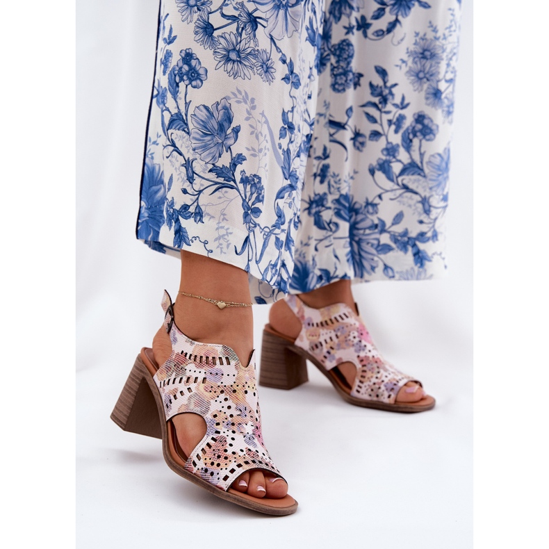 Jezzi Sandalias de mujeres abiertas en la publicación multicolor 2