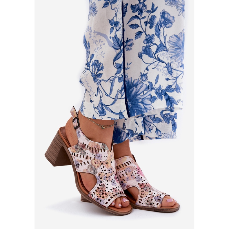 Jezzi Sandalias de mujeres abiertas en la publicación multicolor 1