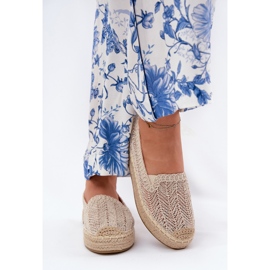 Apartrilles de mujeres en la plataforma beige Vinceza 17392 3