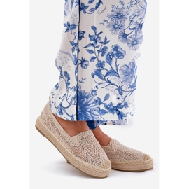Apartrilles de mujeres en la plataforma beige Vinceza 17392 1
