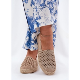 Apartrilles de mujeres con Vinceza 13625 Beige Braid 3