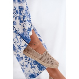 Apartrilles de mujeres con Vinceza 13625 Beige Braid 6