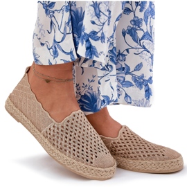 Apartrilles de mujeres con Vinceza 13625 Beige Braid 7