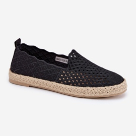 Apartrilles de mujeres con Vinceza 13625 Black Braid negro 4