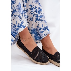 Apartrilles de mujeres con Vinceza 13625 Black Braid negro 7