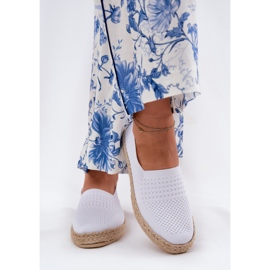 Apartrilles de mujeres con Vinceza Braid 13624 White blanco 3