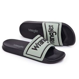 Wrangler Averell Slider Men Low 20251042.52d zapatillas para hombres verde 7