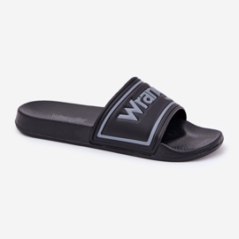 Wrangler Averell Slider Men Low 20251042.25y Slippers de hombres negros 9