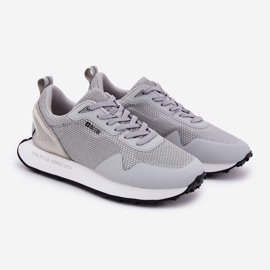 Zapatillas de deporte para hombres en el sistema gris del sistema de plataforma Big Star RR174358 1