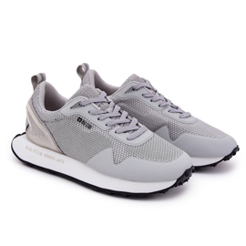 Zapatillas de deporte para hombres en el sistema gris del sistema de plataforma Big Star RR174358 7
