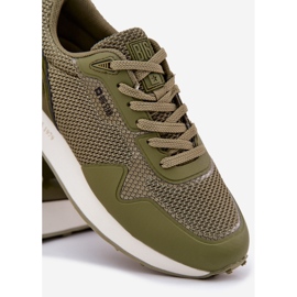 Zapatillas de deporte masculino en la plataforma de sistema de alta polla Big Star RR174360 verde 5