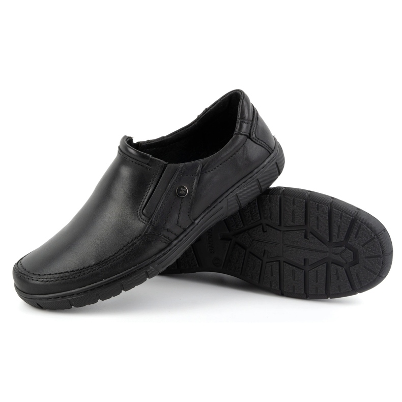 Olivier Zapatos hombre piel 790MP negro 3