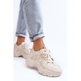 Evento Zapatillas deportivas masivas de zapatillas de deporte beige 8