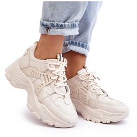 Evento Zapatillas deportivas masivas de zapatillas de deporte beige 9