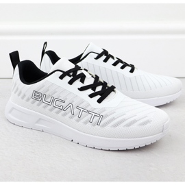 Zapatos deportivos para hombres Bugatti blancos 345-98003-6900 1
