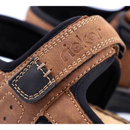 Sandalias velcro Rieker M 26156-25 RKR447B marrón 24