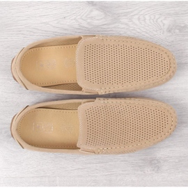 Mocasines calados slip on News M EVE341 beige 8