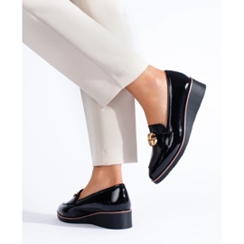 W. Potocki Señores de mujer Potocki con cuñas negras negro 2 W. Potocki Señores de mujer Potocki con cuñas negras negro 2