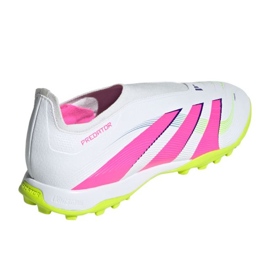 Adidas Predator League LL TF ID3822 Zapatos de fútbol blanco 2