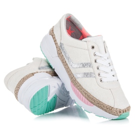 Kylie Zapatillas con cordones, alpargatas marrón gris 3