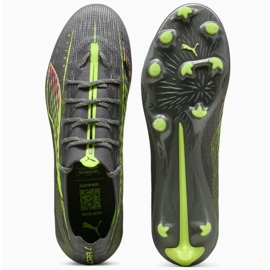 Puma Ultra 5 Pro FG/AG 108161-03 Zapatos de fútbol gris 2