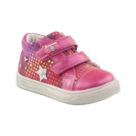 American Club Deportivas cómodas con la estrella americana 703925 rosado 1
