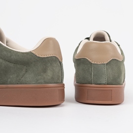 Zapatillas de deporte de ante zapatillas Sergio Leone verde 1
